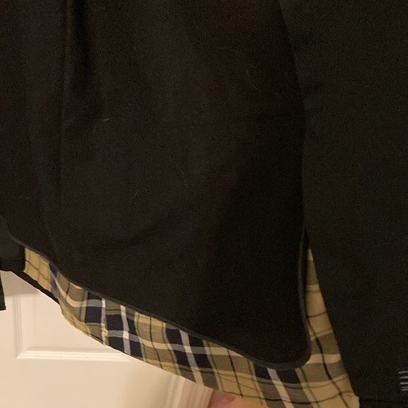 Men’s Perusal Black Trenchcoat Size 42R Like New - Picture 5 of 9